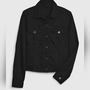 GAP black Icon Denim Jacket